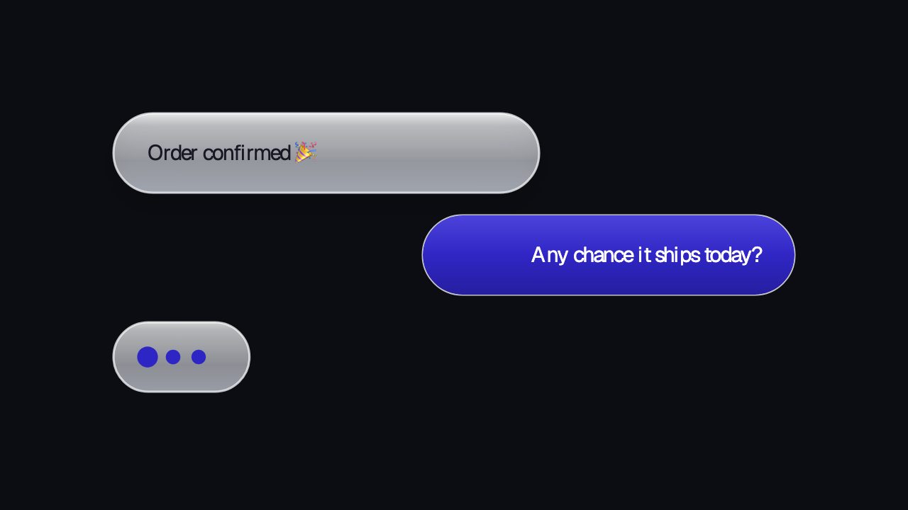 Chat Thread animation preview
