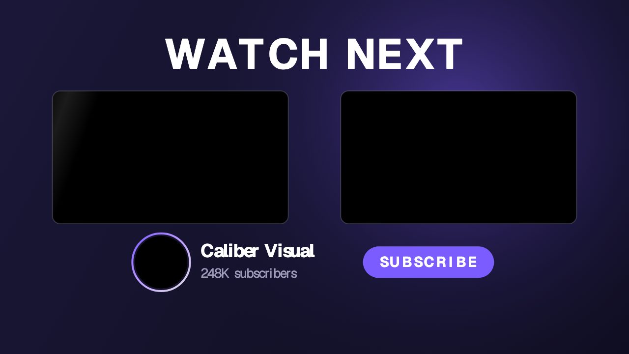 End Card animation preview